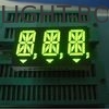 0.56 इंच 14 सेगमेंट एलईडी डिस्प्ले आम एनोड सुपर उज्ज्वल हरा उपकरण पैनल के लिए