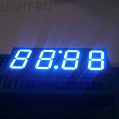 अल्ट्रा ब्लू एलईडी घड़ी डिस्प्ले, माइक्रोवेव ओवन के लिए 4 डीइट 7 सेगमेंट एलईडी डिस्प्ले 4 अंक