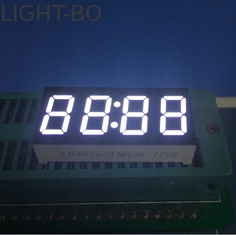 डिजिटल टाइमर नियंत्रण के लिए 0.36 &quot;आम एनोड 4 अंक 7 सेगमेंट एलईडी घड़ी प्रदर्शन अल्ट्रा उज्ज्वल सफेद