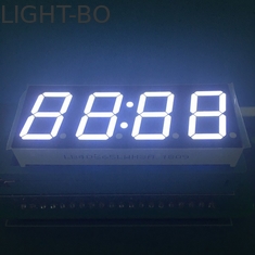 उच्च चमक 0.56 &quot;एलईडी घड़ी प्रदर्शन अल्ट्रा व्हाइट रंग कम बिजली की खपत