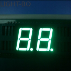 डिजिटल घड़ी संकेतक के लिए विभिन्न रंग दोहरी अंक 7 खंड प्रदर्शन स्थिर