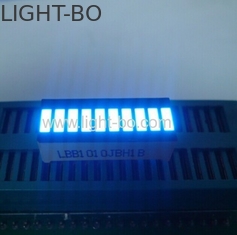 इंस्ट्रूमेंट पैनल संकेतक के लिए अल्ट्रा ब्लू ब्राइटेस्ट 10 एलईडी लाइट बार