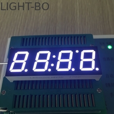 डिजिटल घड़ी संकेतक के लिए अल्ट्रा व्हाइट 0.56 &quot;4 डिजिट एलईडी क्लॉक डिस्प्ले आम कैथोड