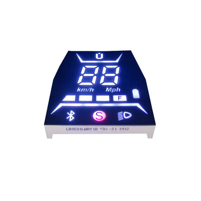 अच्छी कीमत बैलेंस स्कूटर के लिए 2 डिजिट 7 सेगमेंट एलईडी डिस्प्ले 70mcd कॉमन कैथोड ऑनलाइन