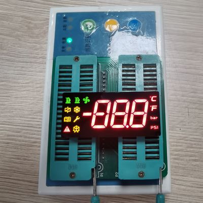 अच्छी कीमत तापमान नियंत्रण कक्ष के लिए अनुकूलित तीन अंकों के सात खंड एलईडी डिस्प्ले ऑनलाइन