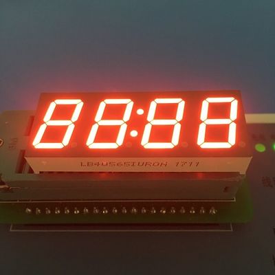 अच्छी कीमत फिटनेस रनिंग उपकरण के लिए एलईडी घड़ी डिस्प्ले 4 अंक 7 खंड आम एनोड ऑनलाइन
