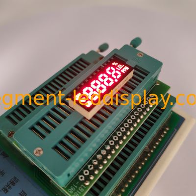अच्छी कीमत Bright Red 4-Digit LED Clock Display for Easy-Read Time on Home Appliances ऑनलाइन