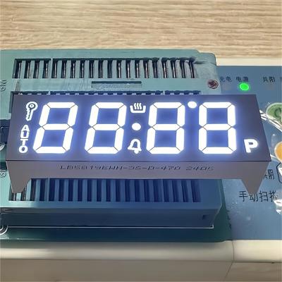 अच्छी कीमत Ultra White LED Display 7 Segment 4 Digit Common Cathode for Oven 58.2*19mm ऑनलाइन