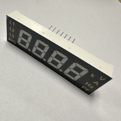 अच्छी कीमत Customized Ultra White/Red 4 Digit 7 Segment LED Display module common anode for electrical meter panel ऑनलाइन
