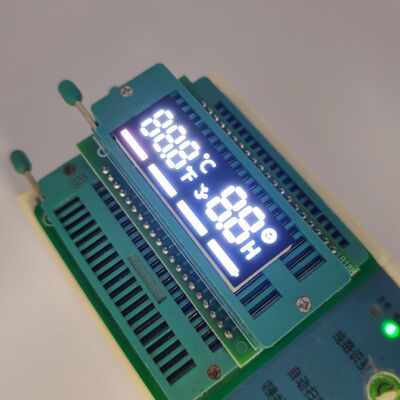 अच्छी कीमत Ultra White/Red 7 Segment LED Clock Display Module for Automotive Time/ Temperature Indicator ऑनलाइन