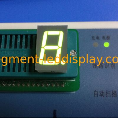 अच्छी कीमत डिजिटल घड़ी संकेतक ईटीसी के लिए 60-70mcd Lumious Intense एकल अंक सात खंड एलईडी डिस्प्ले ऑनलाइन