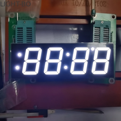 अच्छी कीमत 4 अंक 635nm 80mW 1.2 '' 7 सेगमेंट एलईडी डिस्प्ले कॉमन एनोड ऑनलाइन