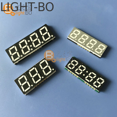 0.39 इंच 0.56 इंच चमक सफेद 7 खंड एलईडी डिस्प्ले SMD एलईडी डिस्प्ले