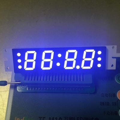 ब्लूटूथ स्पीकर के लिए अनुकूलित अल्ट्रा व्हाइट एलईडी घड़ी प्रदर्शन 7 सेगमेन