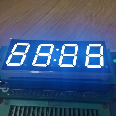 अच्छी कीमत अल्ट्रा ब्राइट व्हाइट 14.2 मिमी 4 अंकों का 7 सेगमेंट एलईडी क्लॉक डिस्प्ले कॉमन कैथोड डिजिटल टाइमर के लिए ऑनलाइन