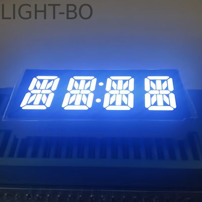4digit 0.39inch Common Cathode 14 Segment Ultra Bright White LED Clock Display
