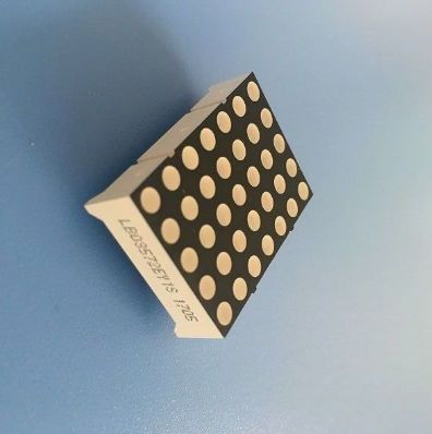 पंक्ति एनोड कॉलम कैथोड सुपर ब्राइट रेड डॉट मैट्रिक्स एलईडी डिस्प्ले