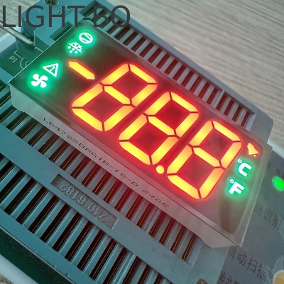 अच्छी कीमत Red/Pure Green LED Display 7 Segment 17mm common cathode for Digital Refrigeration Systems ऑनलाइन