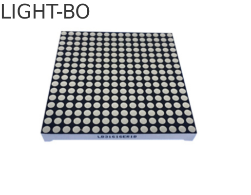 Super brightRed 3mm 16 x 16 dot matrix led display Row Cathode Column Anode for Display Screen