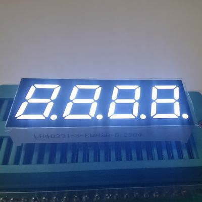 अच्छी कीमत Ultra bright white 4 Digit 7 Segment LED Display 0.39inch Common Anode for instrument panel ऑनलाइन