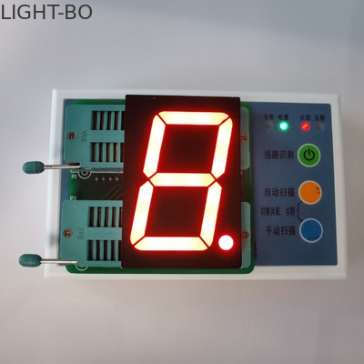 अच्छी कीमत 7 सेगमेंट 1.8in 80mW 635nm 35mcd सिंगल डिजिट LED डिस्प्ले ऑनलाइन