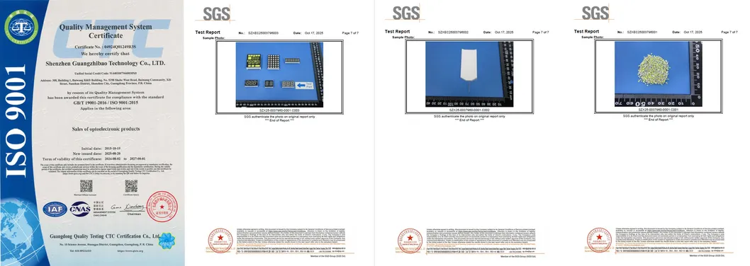 0.56 Inch 7 Segment LED Display for Temperature Indicators 1