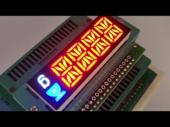 कस्टमाइज्ड अल्ट्रा रेड/व्हाइट/ब्लू 4-अंकीय 14-सेगमेंट अल्फ़ान्यूमेरिक एलईडी डिस्प्ले