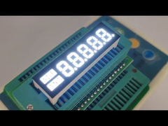 घरेलू उपकरणों के लिए अल्ट्रा ब्राइट व्हाइट 5 अंकों वाला 7 सेगमेंट एलईडी क्लॉक डिस्प्ले