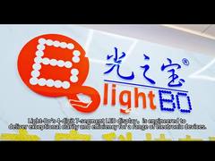 तापमान नियंत्रक के लिए 4 अंकों का 7 खंड एलईडी डिस्प्ले