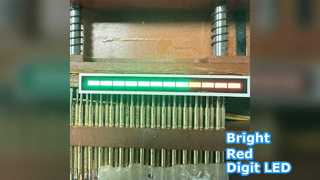 अल्ट्रा ब्राइट रेड डिजिट एलईडी डिस्प्ले